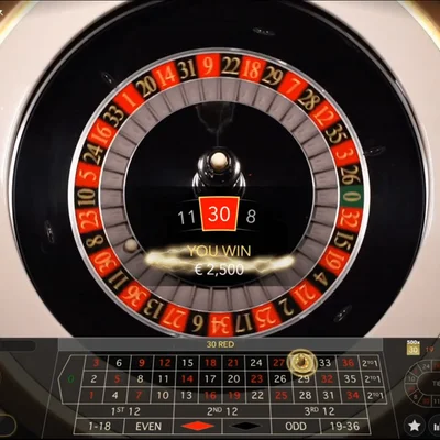 Lightning Roulette Live Studio at PHPVIP Casino with 500x Multipliers